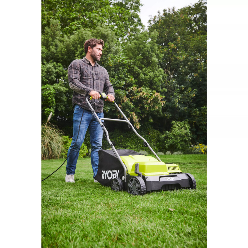 Скарификатор-аэратор для газона Ryobi RY1400SF35A 1400Вт рабочая ширина 35см - Зображення 4