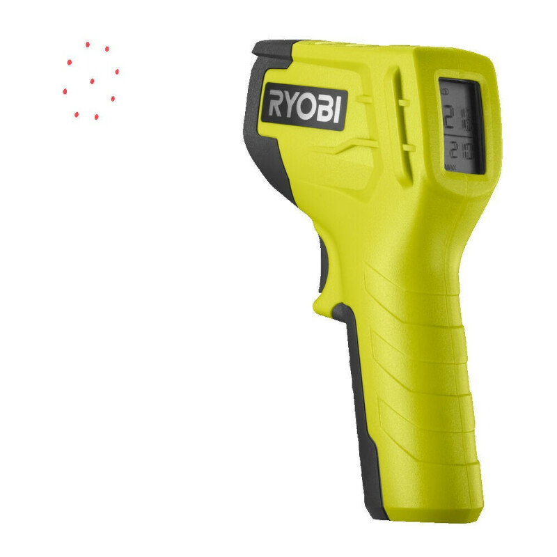 Пирометр инфракрасный лазерный RYOBI RBIRT08 - Зображення 3