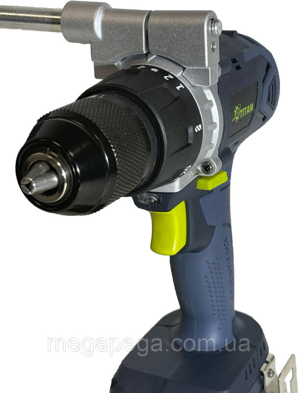 АККУМУЛЯТОРНАЯ ДРЕЛЬ-ШУРУПОВЕРТ TITAN PDS9221B-CORE BRUSHLESS SET2 92Nm - Зображення 9