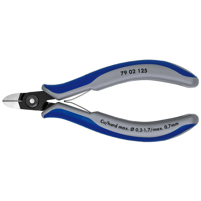 Прецизионные кусачки боковые для электроники KNIPEX 79 02 125