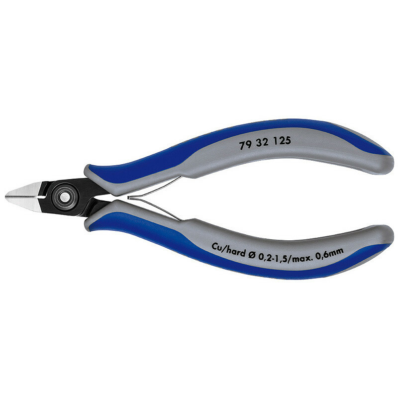 Прецизионные кусачки боковые для электроники KNIPEX 79 32 125 - Зображення 3