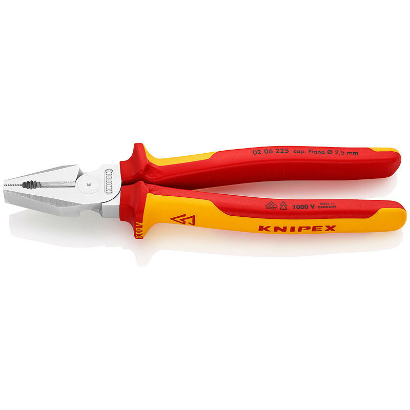Плоскогубцы диэлектрические комбинированные KNIPEX 02 06 225