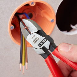 Кусачки боковые диэлектрические KNIPEX 70 06 180 - Зображення 1
