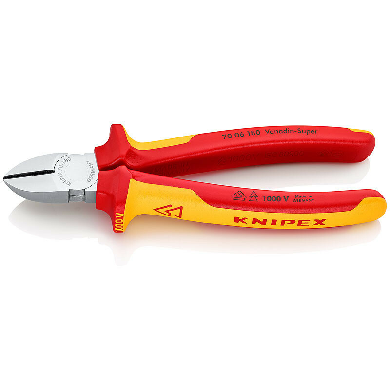 Кусачки боковые диэлектрические KNIPEX 70 06 180