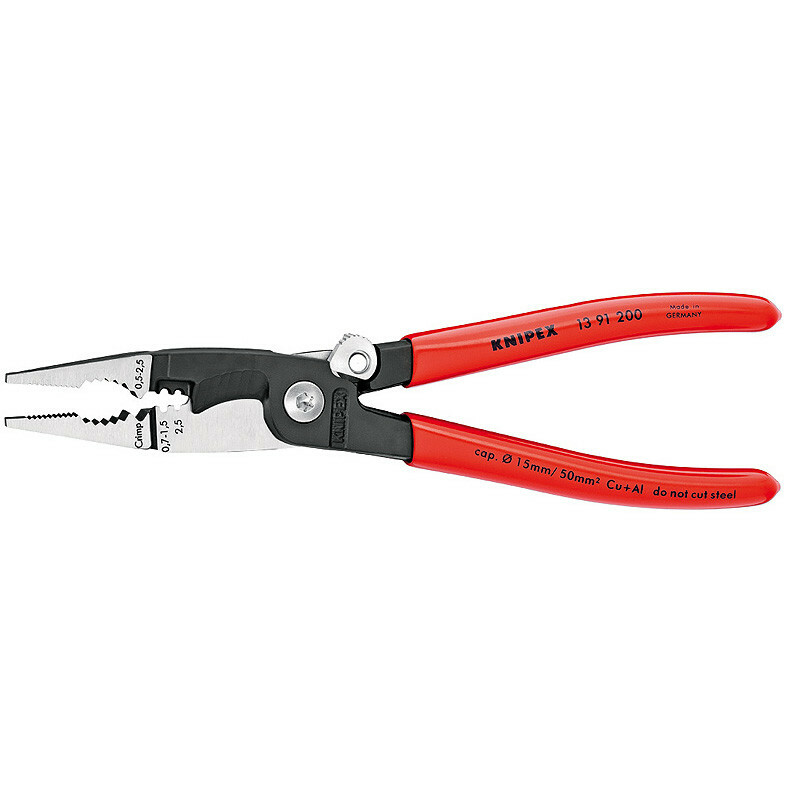 Электромонтажные клещи 200 мм KNIPEX 13 91 200