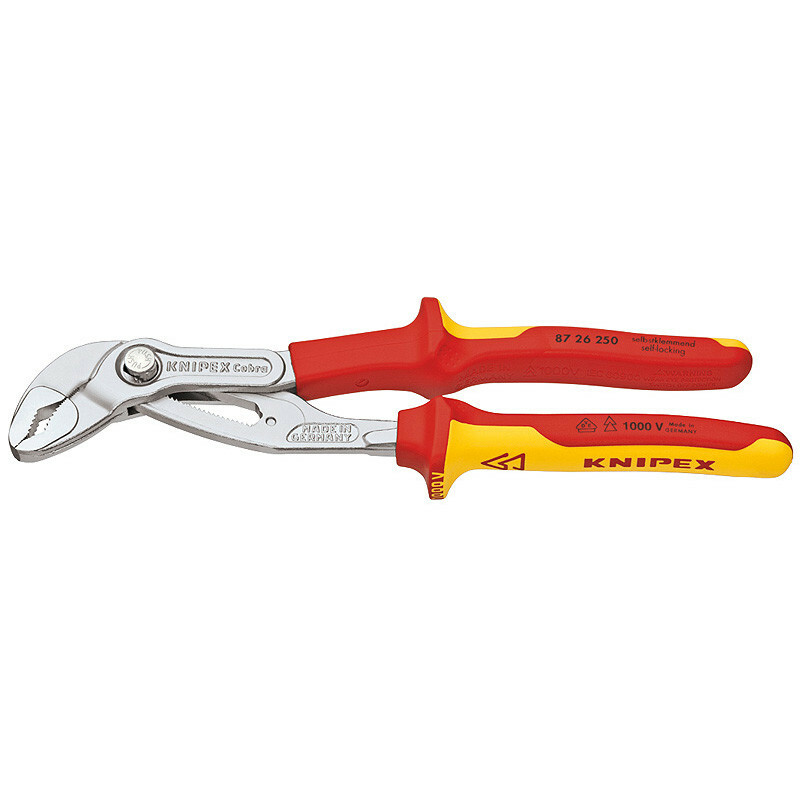 Клещи Knipex Cobra® VDE хромированные 250 мм Knipex 87 26 250