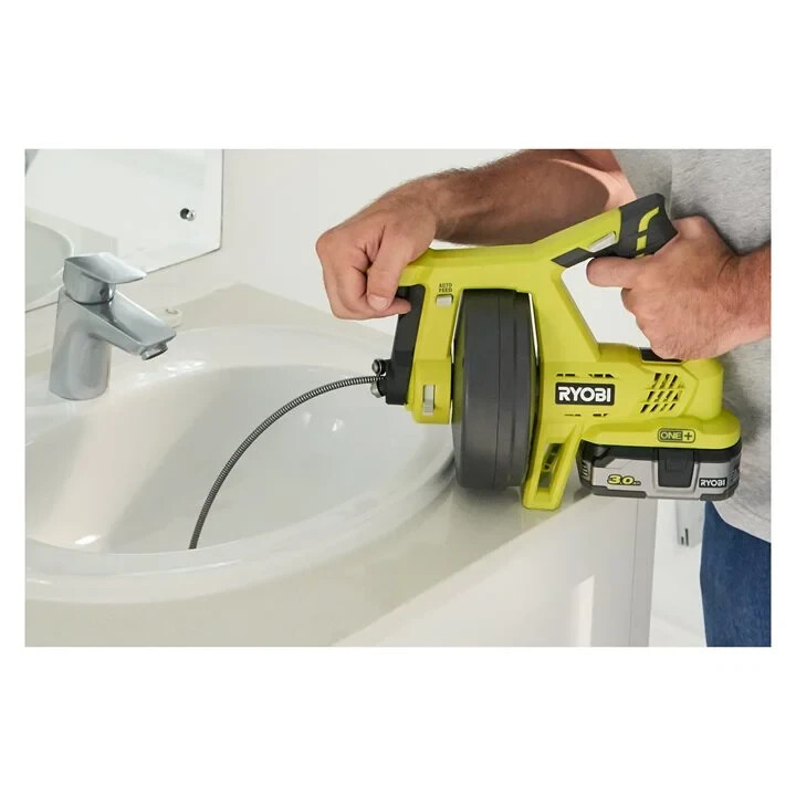 Аккумуляторная машина для прочистки канализации Ryobi R18DA-0 - Зображення 5