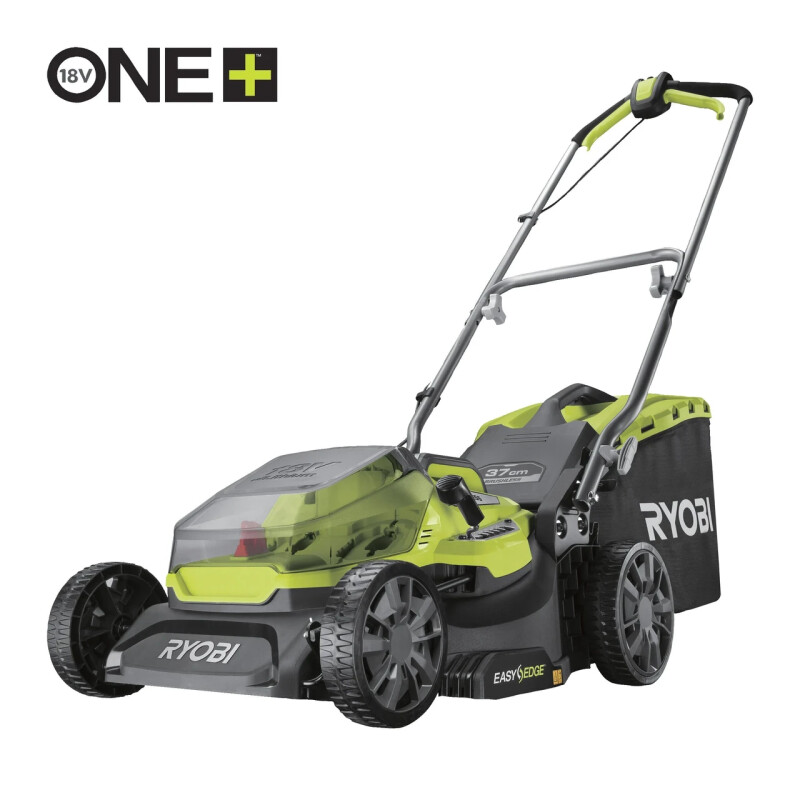 Аккумуляторная колесная газонокосилка, ширина скашивания 37см 18V RYOBI RY18LMX37A-0 ONE+