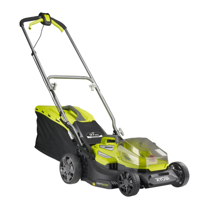 Аккумуляторная колесная газонокосилка, ширина скашивания 37см 18V RYOBI RY18LMX37A-0 ONE+ - Зображення 2