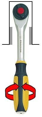 Ротационная трещотка ROTARY М на 3/8” Proxxon 23083 - Зображення 4