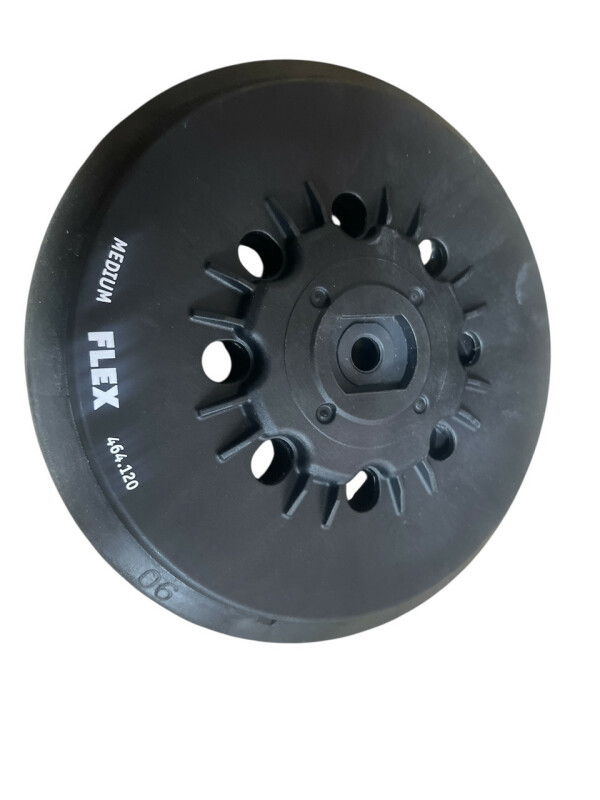 ПОДОШВА (MEDIUM) ДЛЯ БЕЗЩЕТОЧНОЙ ШЛИФОВАЛЬНОЙ МАШИНЫ FLEX 150мм SP-EC M D150 - Зображення 2