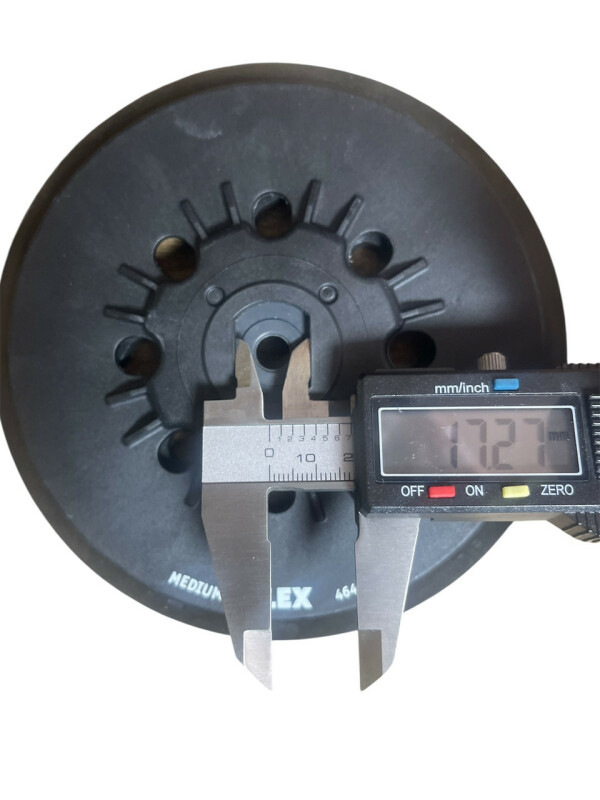ПОДОШВА (MEDIUM) ДЛЯ БЕЗЩЕТОЧНОЙ ШЛИФОВАЛЬНОЙ МАШИНЫ FLEX 150мм SP-EC M D150 - Зображення 4