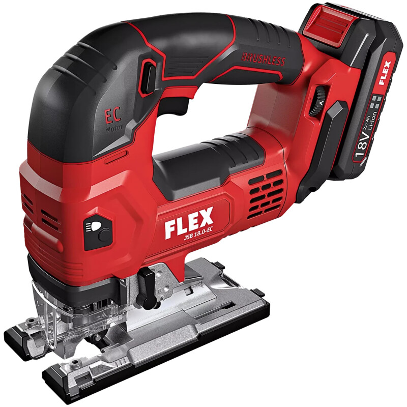 Аккумуляторный безщеточный лобзик FLEX JSB 18.0-EC C - Зображення 8
