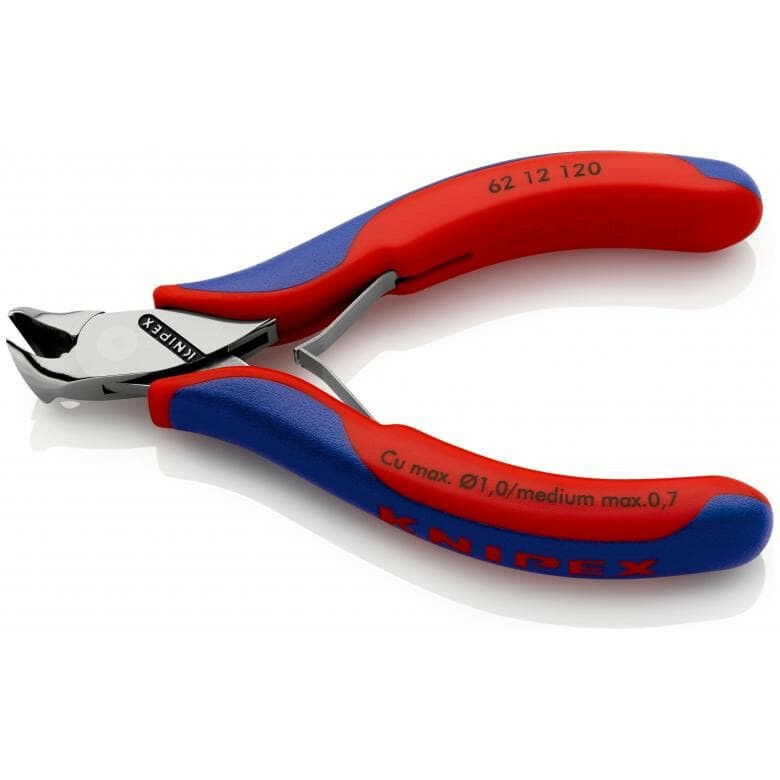 Кусачки угловые для электроники 120 мм Knipex 62 12 120 - Зображення 3