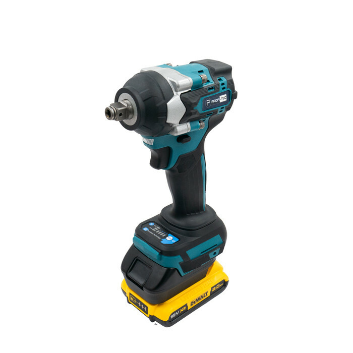 Адаптер переходник с аккумуляторной батареи Dewalt Milwaukee на Makita 18v Titan CORE21 Profi-tec - Зображення 3