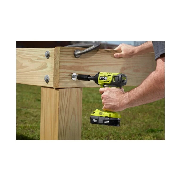 Аккумуляторный шуруповерт IMPACT Ryobi R18ID2-0 200nm - Зображення 4