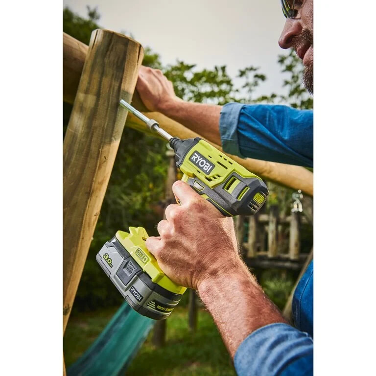 Аккумуляторный шуруповерт IMPACT Ryobi R18ID2-0 200nm - Зображення 3