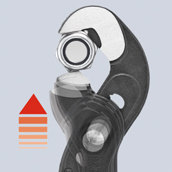 Клещи переставные-гаечный ключ RAPTOR Knipex 87 41 250 - Зображення 2