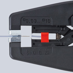 Автоматический стрипер для снятия изоляции KNIPEX 12 42 195 MultiStrip 10 - Зображення 1