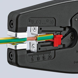 Автоматический стрипер для снятия изоляции KNIPEX 12 42 195 MultiStrip 10 - Зображення 3