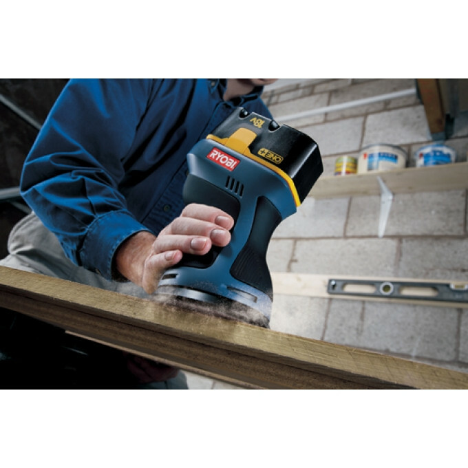 Шлифмашина эксцентриковая аккумуляторная RYOBI CRO180M - Зображення 1