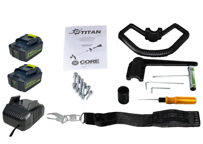 Аккумуляторный кронорез (высоторез) TITAN PPP2540B-CORE SET2 - Зображення 8