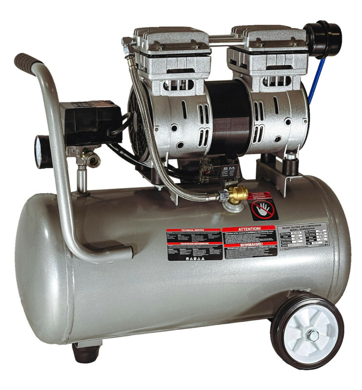 Компрессор воздушный безмаслянный DOLPHIN SZW850AF030 30L 150 l/m - Зображення 5