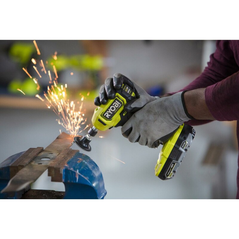 Машина полировальная аккумуляторная RYOBI RDG18C-0 ONE+ - Зображення 4