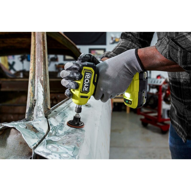 Машина полировальная аккумуляторная RYOBI RDG18C-0 ONE+ - Зображення 7
