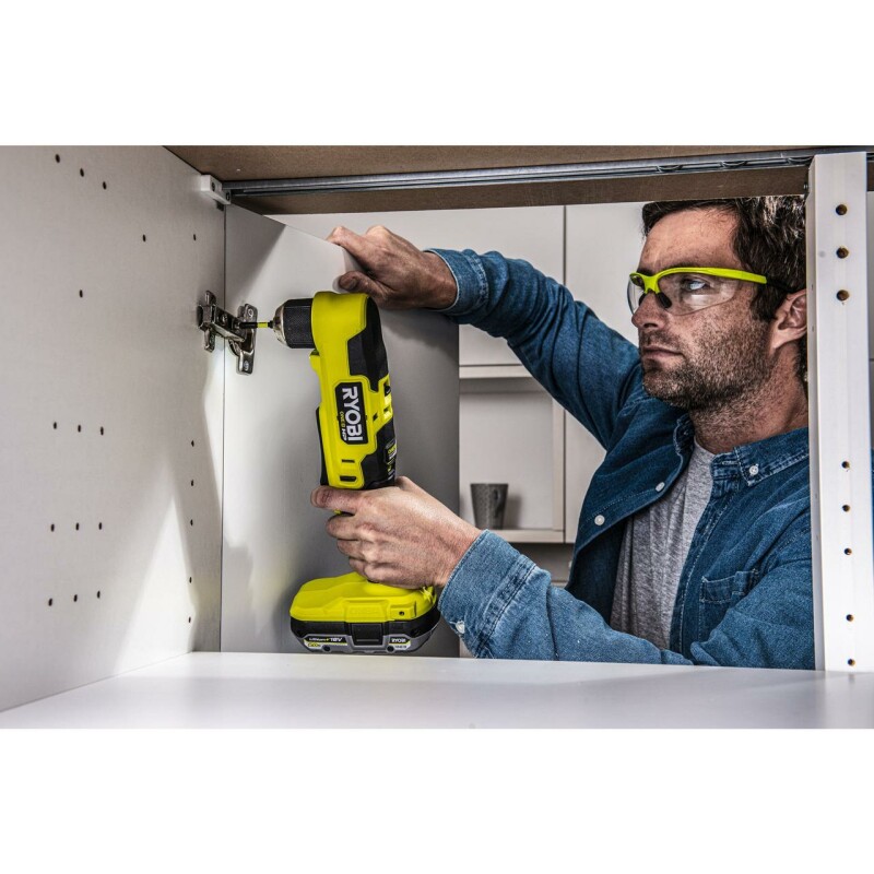 Аккумуляторная бесщеточная угловая дрель RYOBI RAD18C-0 ONE+ - Зображення 3