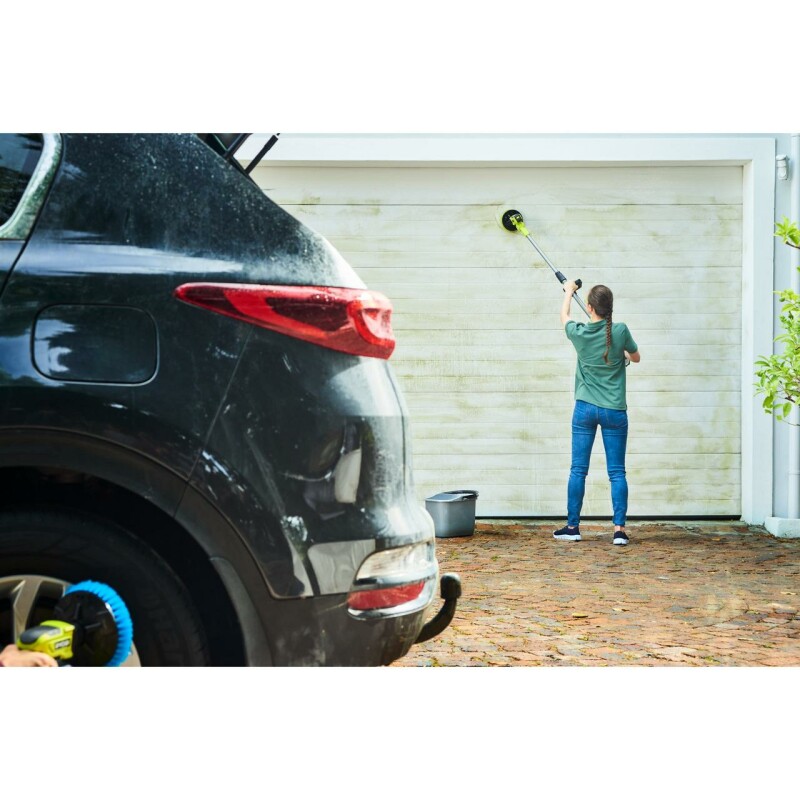 Аккумуляторная телескопическая щетка для мойки RYOBI R18TPS-0 ONE+18В - Зображення 6