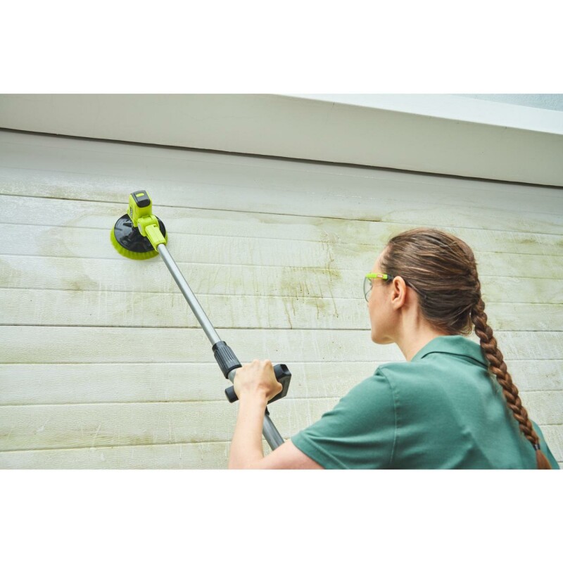 Аккумуляторная телескопическая щетка для мойки RYOBI R18TPS-0 ONE+18В - Зображення 7