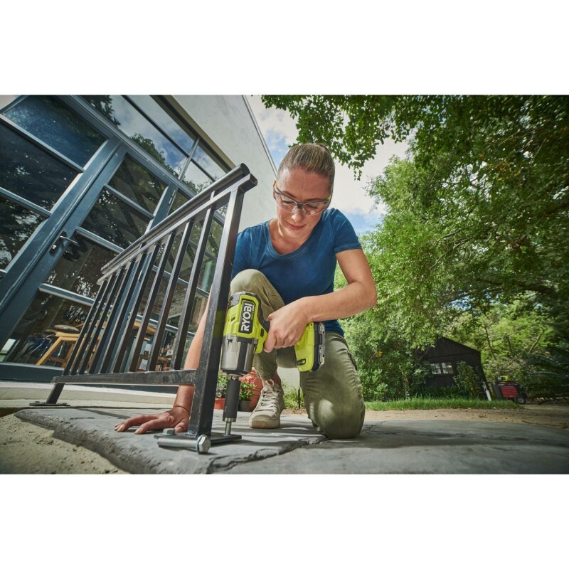 Аккумуляторный бесщеточный ударный гайковерт RYOBI RIWH18X-0 ONE+,1600nm 18В - Зображення 8