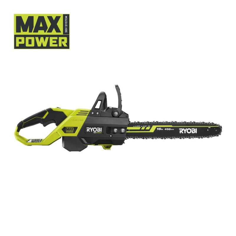 Бесщеточная цепная пила RYOBI RY36CSX40B-160 36v 40см(1 х 6.0Ач) - Зображення 1