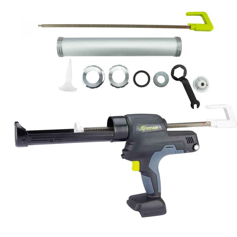 Аккумуляторный пистолет-шприц для герметиков TITAN PPG21B-CORE SET - Зображення 7