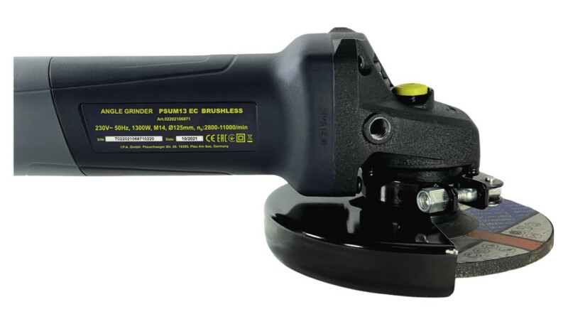 УГЛОВАЯ ШЛИФМАШИНА TITAN PSUM13 EC Brushless(1300вт) - Зображення 1