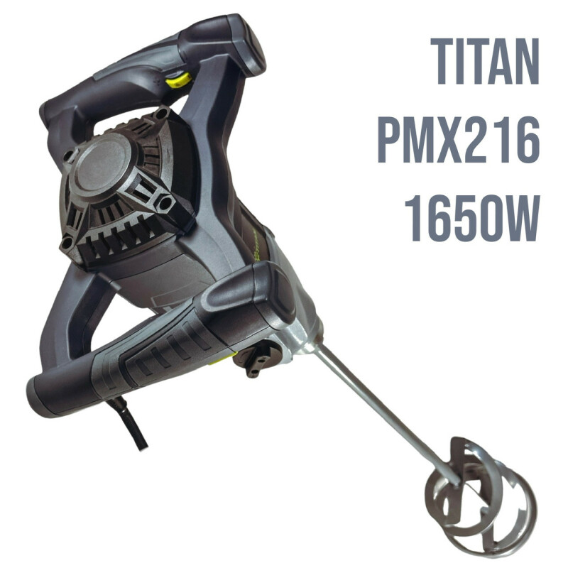 Миксер строительный TITAN PMX216  1650ВТ