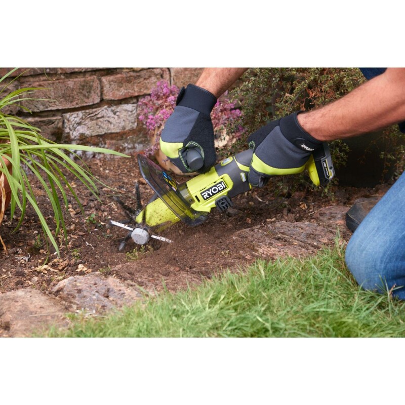 Аккумуляторный ручной культиватор RYOBI RY18HCA-0 ONE+ - Зображення 2