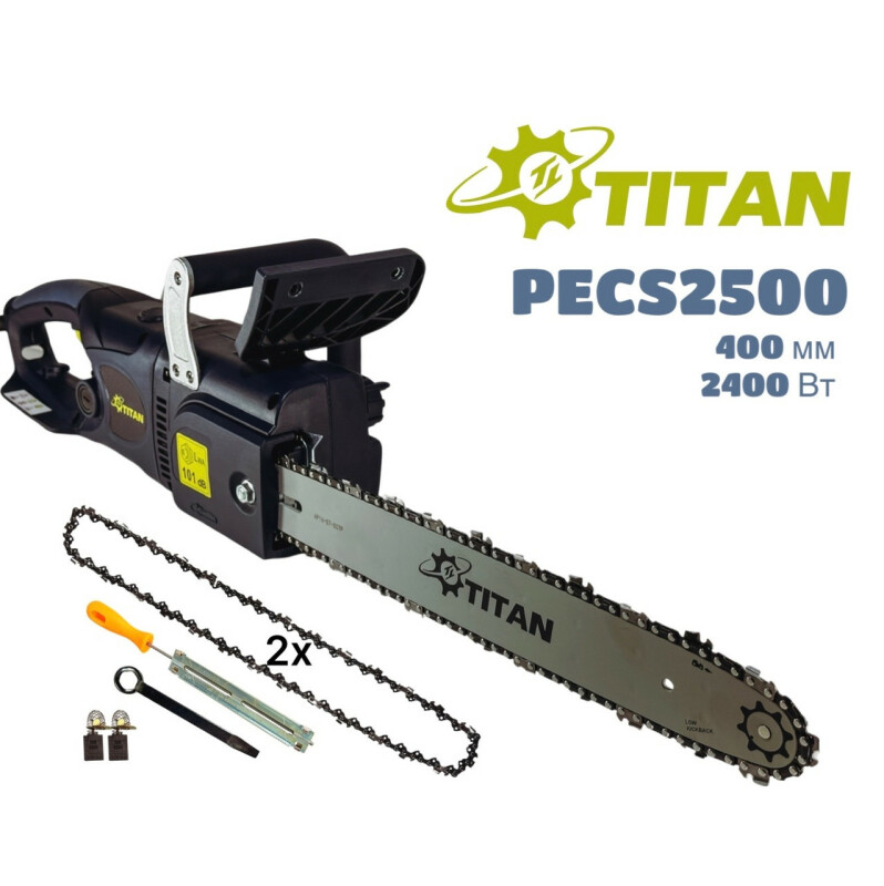Электропила цепная TITAN PECS2500