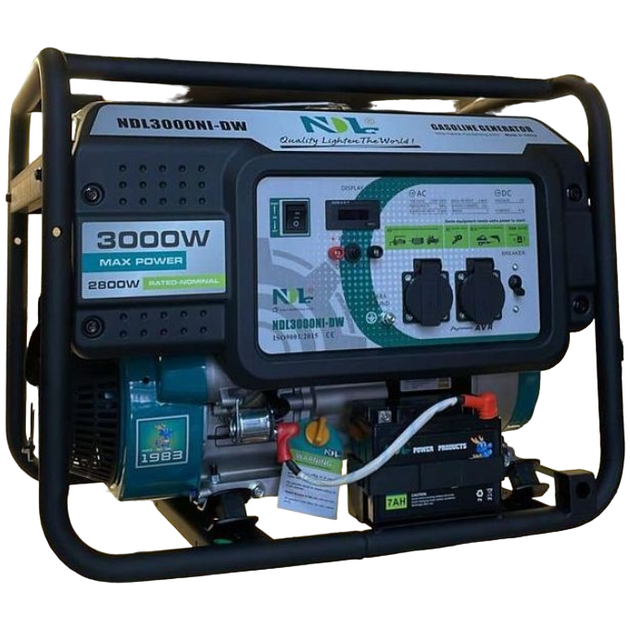 Бензиновый генератор с электростартером NDL3000NI-DW (3 КВТ) - Зображення 1