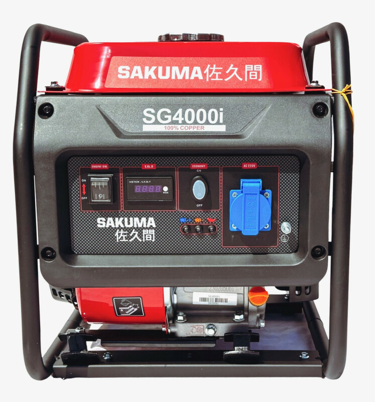Инверторный бензиновый генератор SAKUMA SG4000i - Зображення 2
