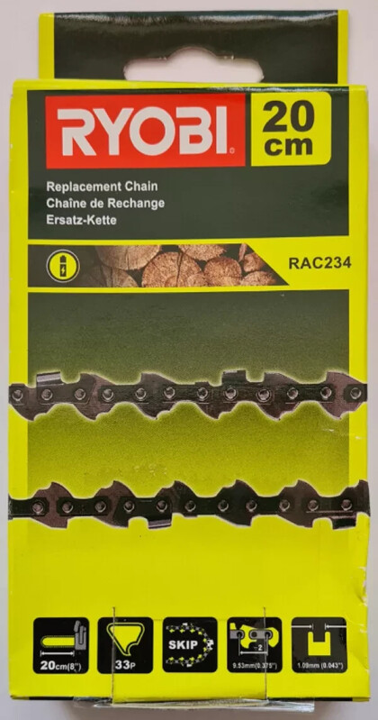 Цепь Ryobi RAC234 20 см для высоторезов OPP1820
