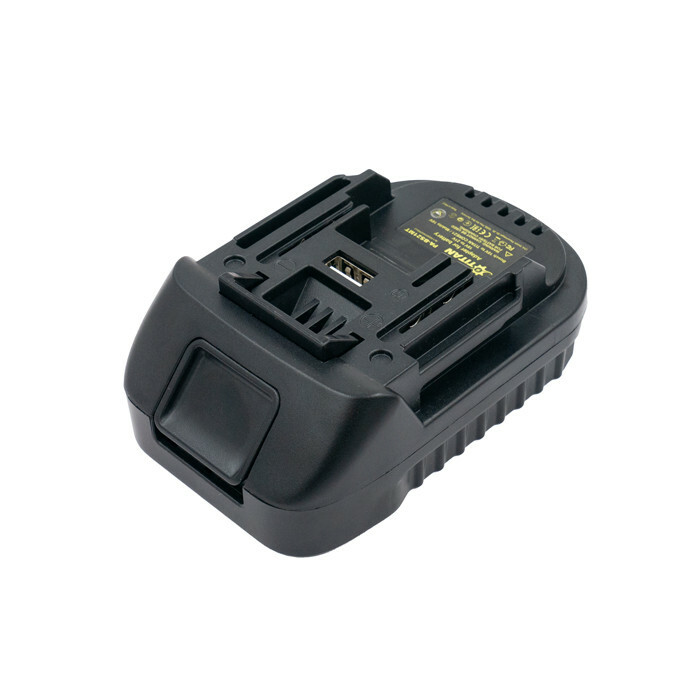 Адаптер переходник с аккумулятора Bosch 18V на Makita 18V / Titan CORE21, TITAN PA-BS21MT