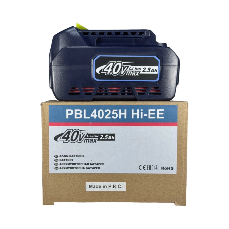 Аккумуляторная батарея TITAN PBL4025H Hi-EE для MAKITA XGT (40 В / 2.5 Ач) - Зображення 4