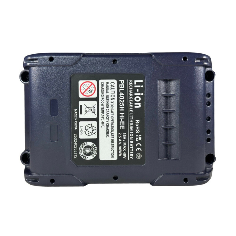 Аккумуляторная батарея TITAN PBL4025H Hi-EE для MAKITA XGT (40 В / 2.5 Ач) - Зображення 3