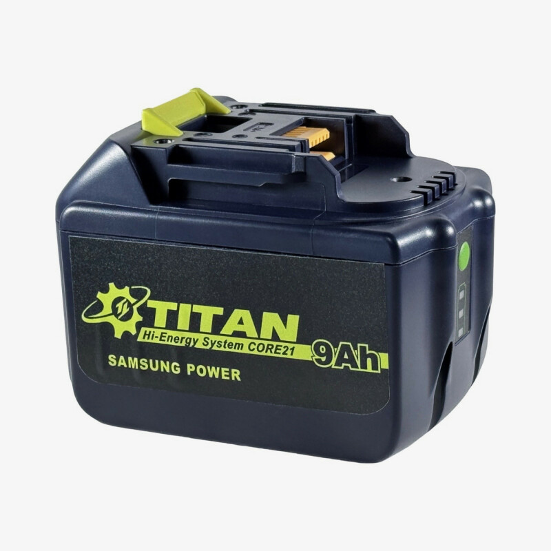 Аккумуляторная батарея PBL21100-CORE Hi-EE 21v 9.0 Ач высокотоковая (совместима с MAKITA LXT) - Зображення 1
