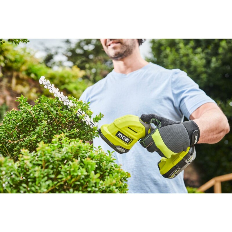 Аккумуляторные ножницы для травы+кусторез RYOBI RY18GSA-0, 18В 2-в-1 - Зображення 4