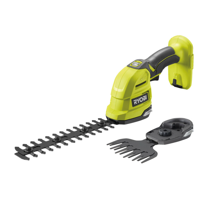 Аккумуляторные ножницы для травы+кусторез RYOBI RY18GSA-0, 18В 2-в-1 - Зображення 6
