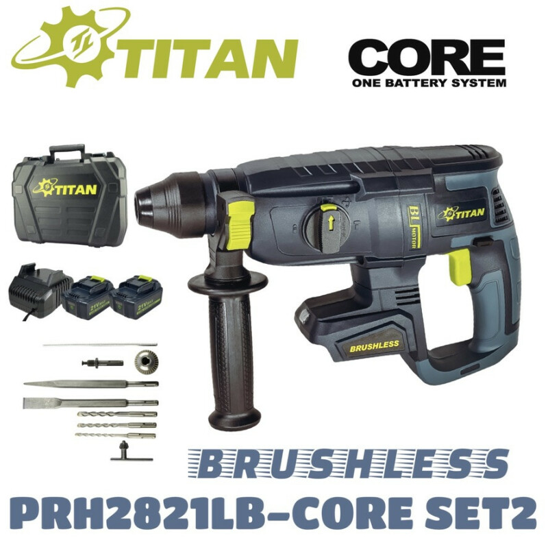 Аккумуляторный перфоратор PRH2821LB-CORE Brushless SET2