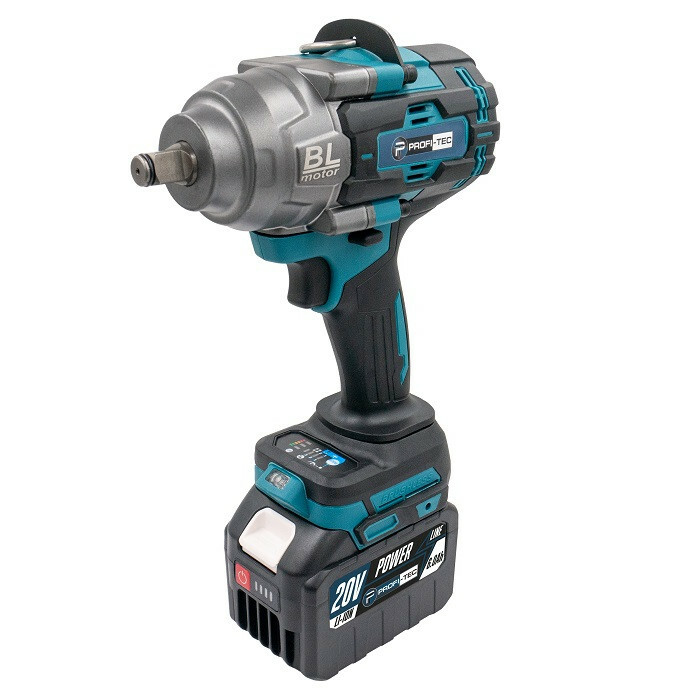 Аккумуляторный гайковерт PROFI-TEC PTW1002BL POWERLine SET25P - Зображення 1